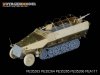 Voyager Model PE35263 WWII German Sd.Kfz.251/1 Ausf.D Armoured Personnel Carrier Back seats & boxes (For DRAGON Kit) 1/35